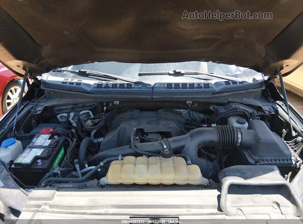 1FTEW1EP1JFB56689 2018 FORD F150 Black Հետևի տեսք
