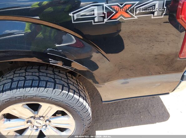 1FTEW1EP1JFB56689 2018 FORD F150 Black Դիմացի տեսք