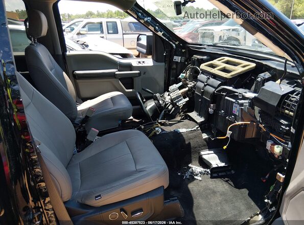 1FTEW1EP1JFB56689 2018 FORD F150 Black Սալոնի դիմացի տեսք