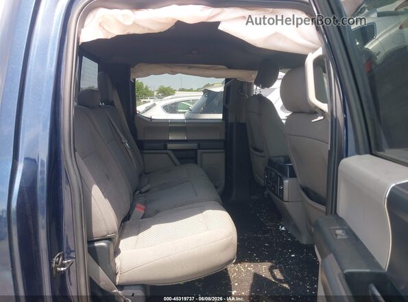 1FTEW1EP1JFD51689 2018 FORD F150 Blue VIN კოდის სტიკერის ხედი