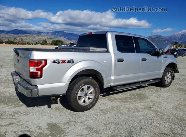 1FTEW1EP1JFD61607 2018 FORD F150 Silver 