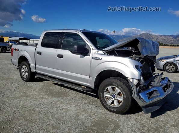 1FTEW1EP1JFD61607 2018 FORD F150 Silver 