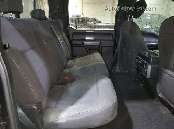 1FTEW1EP1JFD68508 2018 FORD F150 Black Հետևի նստատեղերի տեսք