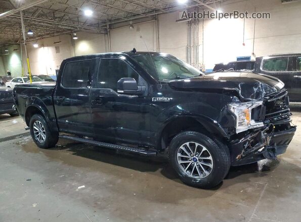 1FTEW1EP1JFD68508 2018 FORD F150 Black Առջևի աջ