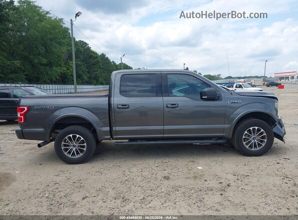 1FTEW1EP1KFC06685 2019 FORD F150 Gray Սալոնի հետևի տեսք
