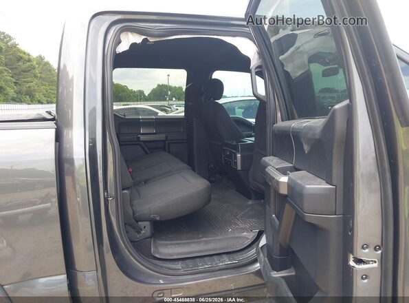1FTEW1EP1KFC06685 2019 FORD F150 Gray VIN կոդի պիտակի տեսք