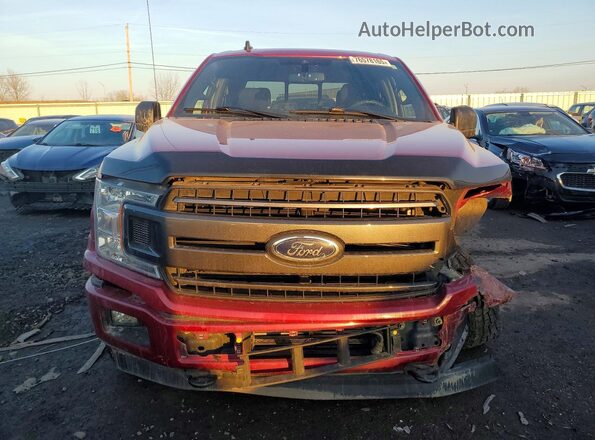1FTEW1EP1KFC89888 2019 FORD F150 Red Front view