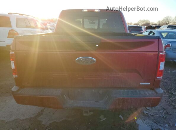 1FTEW1EP1KFC89888 2019 FORD F150 Red Rear view