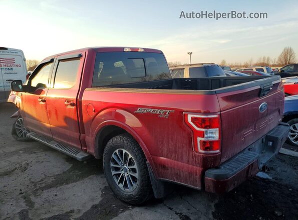 1FTEW1EP1KFC89888 2019 FORD F150 Red Rear left