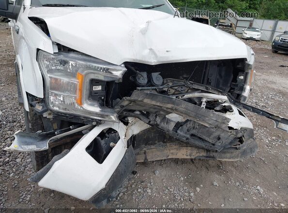 1FTEW1EP1KFD03725 2019 FORD F150 White წინა ხედი
