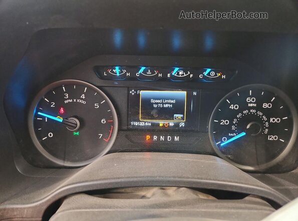 1FTEW1EP1KFD36921 2019 FORD F150 Brown Widok zestawu wskaźników