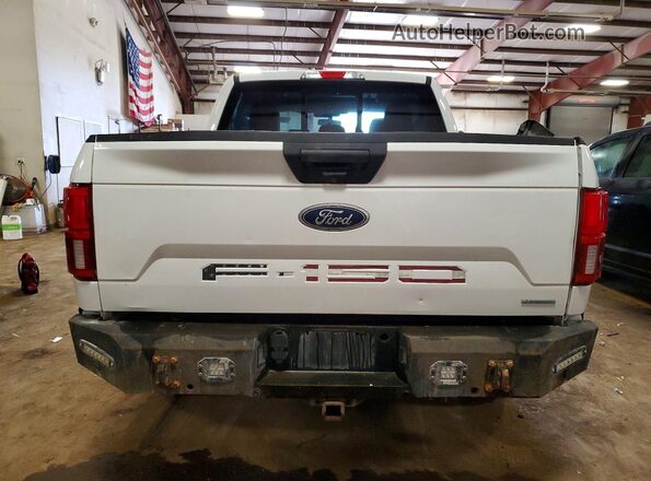 1FTEW1EP1LFB44769 2020 FORD F150 White უკანა ხედი