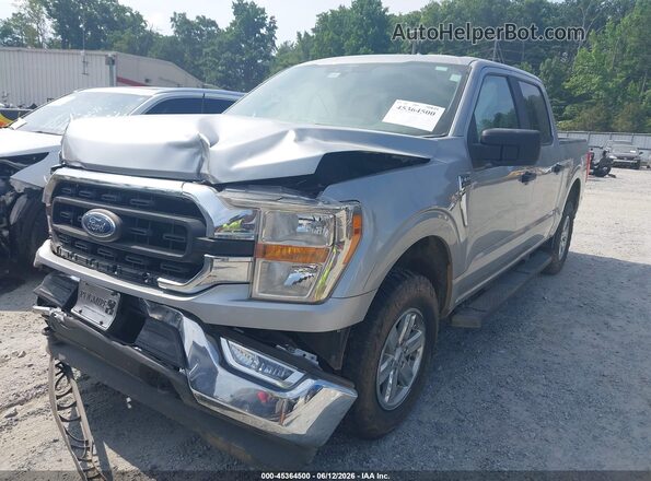 1FTEW1EP1MKF12019 2021 FORD F150 Серебряный Передняя левая четверть