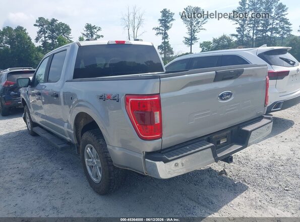 1FTEW1EP1MKF12019 2021 FORD F150 Серебряный Задняя левая четверть