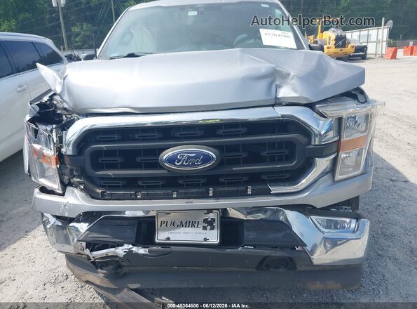 1FTEW1EP1MKF12019 2021 FORD F150 Серебряный Вид спереди