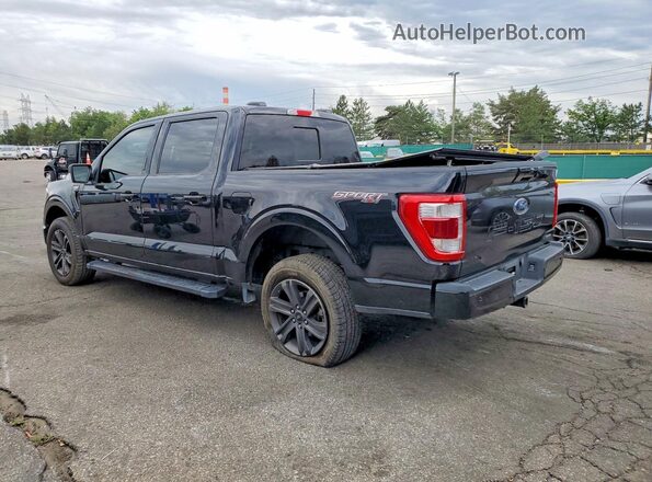 1FTEW1EP1PFA61090 2023 FORD F150 Black Задня ліва чверть