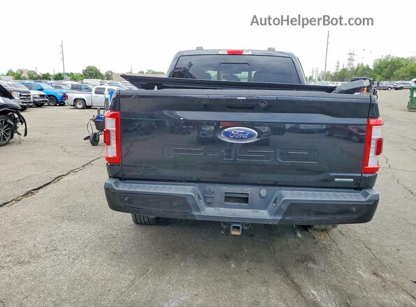 1FTEW1EP1PFA61090 2023 FORD F150 Black Вид ззаду