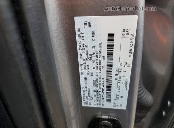 1FTEW1EP1PFA86930 2023 FORD F150 Silver 