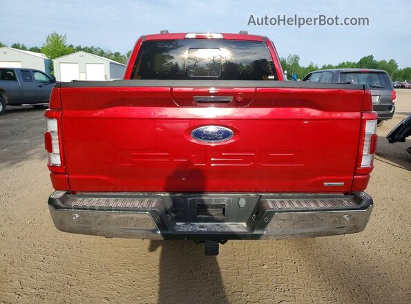 1FTEW1EP1PFB50481 2023 FORD F150 Red Հետևի տեսք