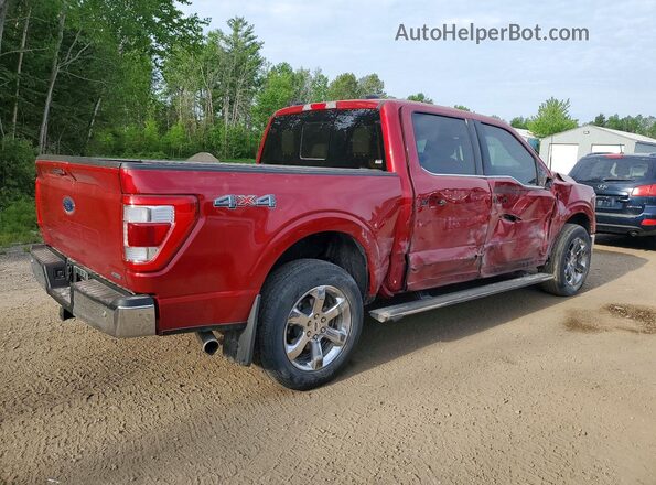 1FTEW1EP1PFB50481 2023 FORD F150 Red Հետևի աջ