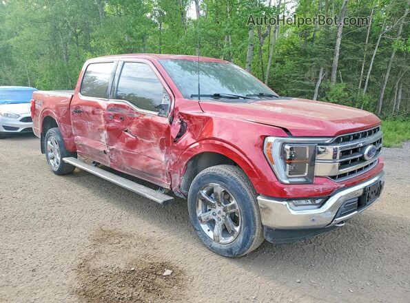 1FTEW1EP1PFB50481 2023 FORD F150 Red Առջևի աջ
