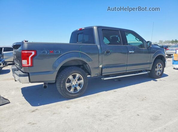 1FTEW1EP2GFB00561 2016 FORD F150 Gray Tył prawy