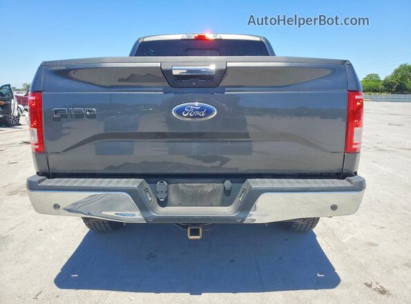 1FTEW1EP2GFB00561 2016 FORD F150 Gray Widok z tyłu