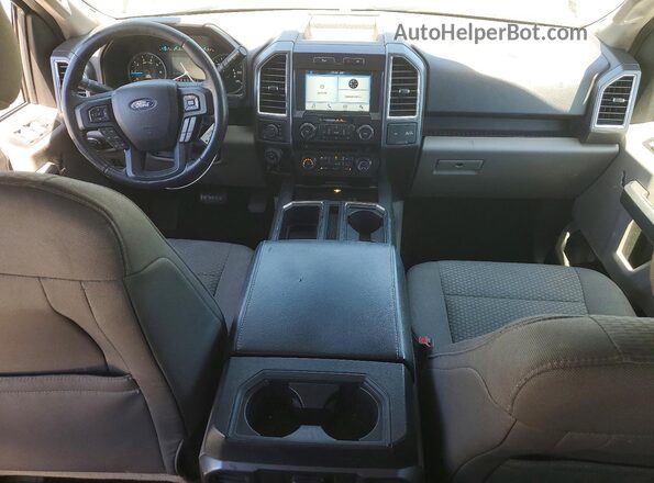 1FTEW1EP2GFB00561 2016 FORD F150 Gray Widok deski rozdzielczej