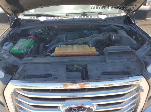 1FTEW1EP2GFB00561 2016 FORD F150 Gray Widok wnętrza z tyłu