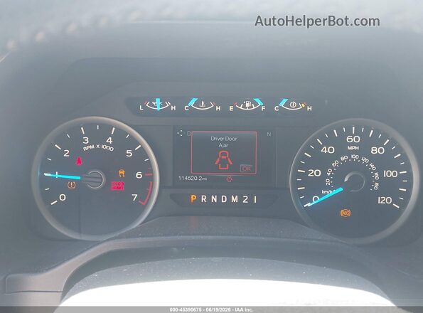 1FTEW1EP2GKD29054 2016 FORD F150 Silver Vista de los asientos traseros