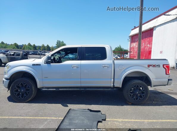 1FTEW1EP2GKD29054 2016 FORD F150 Silver Vista interior trasera