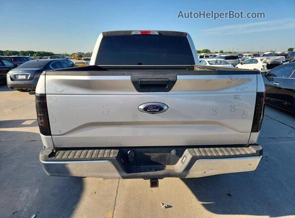 1FTEW1EP2GKE12600 2016 FORD F150 Silver უკანა ხედი