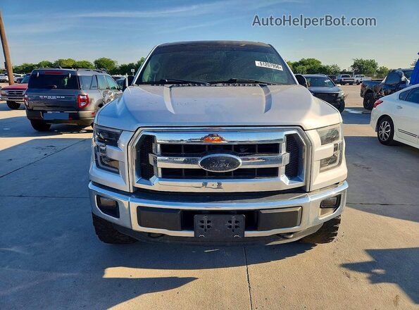 1FTEW1EP2GKE12600 2016 FORD F150 Silver წინა ხედი