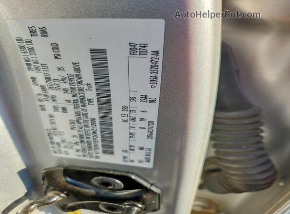 1FTEW1EP2GKE12600 2016 FORD F150 Silver ძრავის განყოფილების ხედი