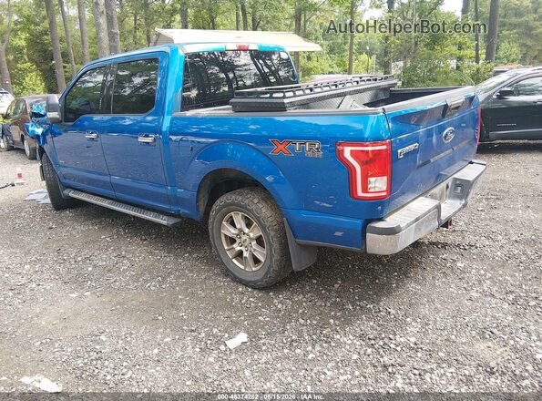 1FTEW1EP2GKE33575 2016 FORD F150 Blue Հետևի ձախ