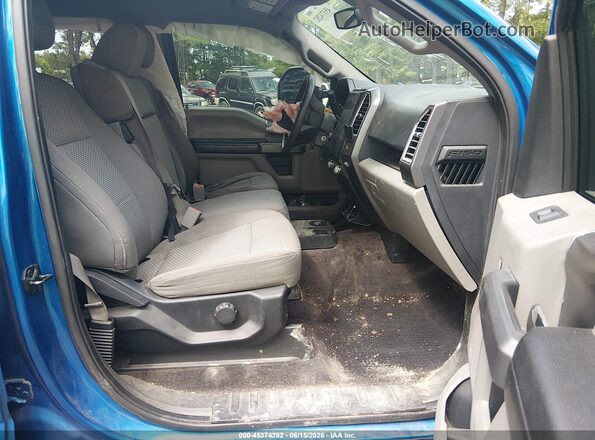 1FTEW1EP2GKE33575 2016 FORD F150 Blue Սալոնի դիմացի տեսք