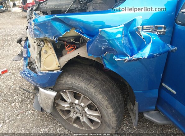 1FTEW1EP2GKE33575 2016 FORD F150 Blue Դիմացի տեսք