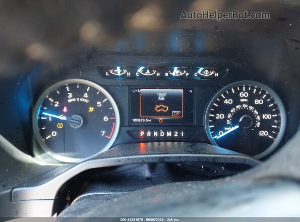 1FTEW1EP2HFA39276 2017 FORD F150 White Vista de los asientos traseros