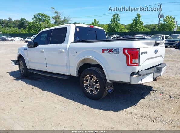 1FTEW1EP2HFA39276 2017 FORD F150 White Trasero izquierdo