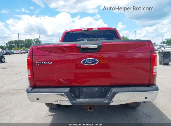 1FTEW1EP2HFA85514 2017 FORD F150 Красный 