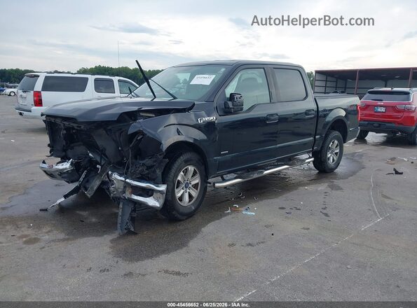 1FTEW1EP2HKC27836 2017 FORD F150 Черный Передняя левая четверть