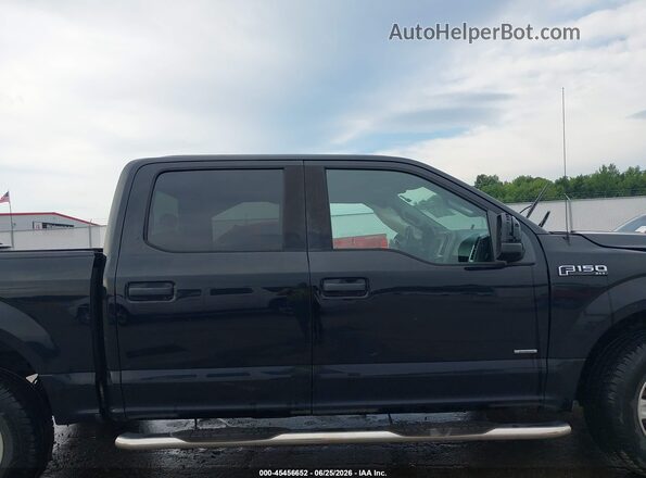 1FTEW1EP2HKC27836 2017 FORD F150 Черный Вид задней части салона