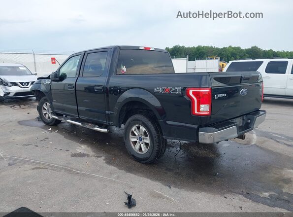 1FTEW1EP2HKC27836 2017 FORD F150 Черный Задняя левая четверть