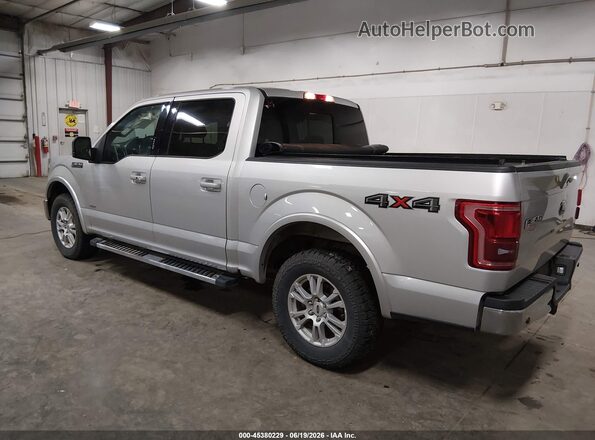 1FTEW1EP2HKC82626 2017 FORD F150 Silver Tył lewy