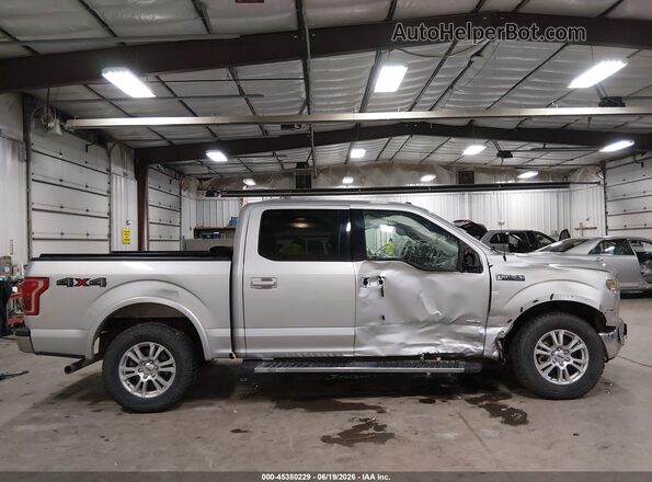 1FTEW1EP2HKC82626 2017 FORD F150 Silver Widok wnętrza 360 stopni