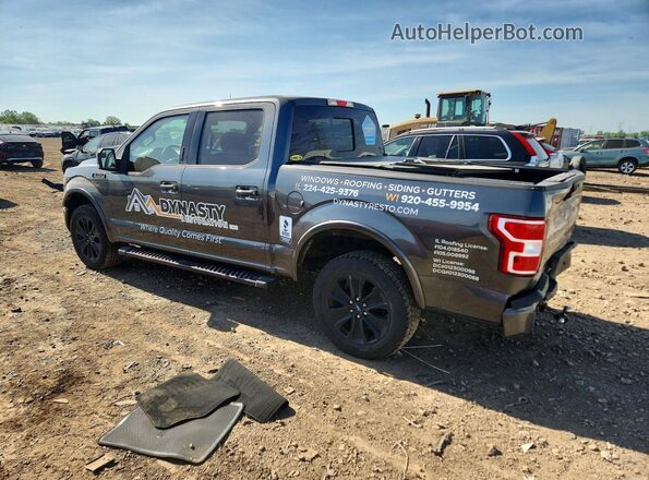 1FTEW1EP2KFA55291 2019 FORD F150 Gray Tył lewy