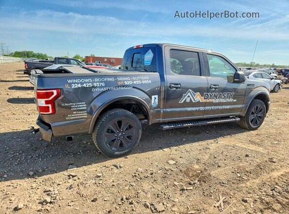 1FTEW1EP2KFA55291 2019 FORD F150 Gray Tył prawy