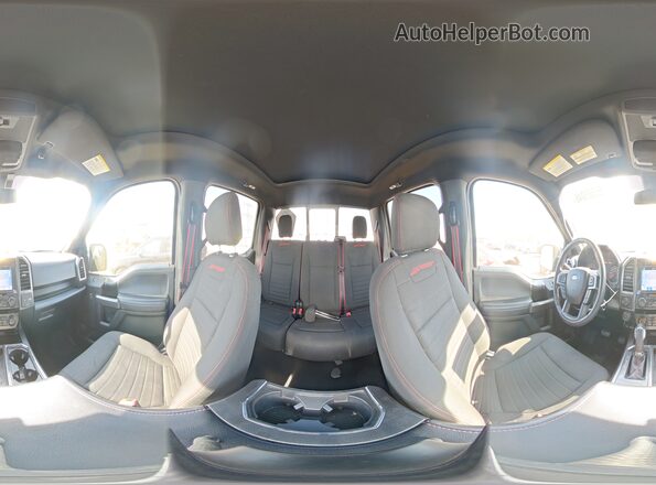1FTEW1EP2KFA55291 2019 FORD F150 Gray Widok naklejki z numerem VIN
