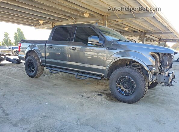 1FTEW1EP2LFA40663 2020 FORD F150 Gray 