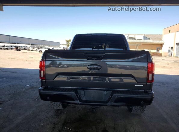 1FTEW1EP2LFA40663 2020 FORD F150 Gray 